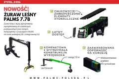 Żuraw leśny PALMS 7.78